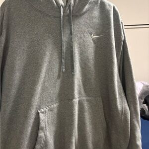 Nike Men's Heather Gray Hoodie